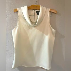 Worthington cowl neck sleeveless blouse